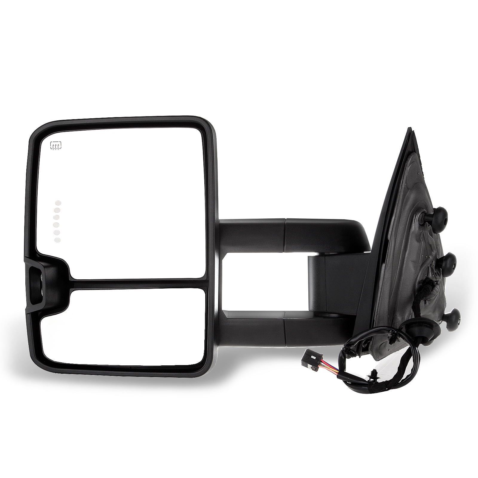 AUTOMUTO Towing Mirrors Driver and Passenger Side Tow Mirrors Power