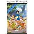 thumbnail image 3 of Disney Snow White and the Seven Dwarfs - Group Wall Poster with Wooden Magnetic Frame, 22.375" x 34", 3 of 3