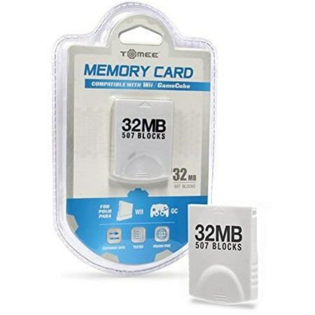 Tomee 32MB Memory Card (507 Blocks) for Nintendo Wii and (Best R4 Card For 2ds)