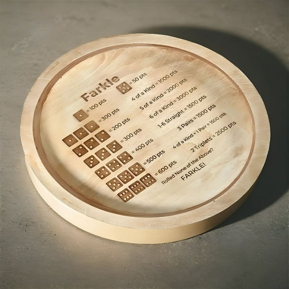 BESTSKY Dice Tray Party Game