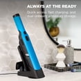 thumbnail image 3 of Shark WANDVAC Cordless Handheld Vacuum, Powerful Suction, High-Speed Brushless Motor, Ultra-Lightweight, Easy Emptying & Charging Dock, Blue Jean WV201TTBJ, 3 of 6