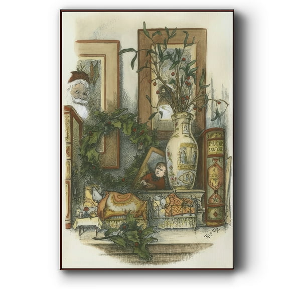 Not a Creature was Stirring- Gallery Wrapped Canvas