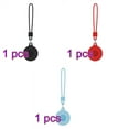 thumbnail image 1 of Wweixi Étui de Protection Anti-Perte pour Tracker, Porte-Clés Portable de Remplacement pour iOS AirTag, Noir+rouge+bleu Lumineux, 1 of 9