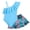 Blue, variant on One Piece Girls Swimsuit with Detachable Skirt Elegant Ruffled Swimwear Removable Pads with Adjustable Straps Kids Bathing Suit for Ages 9-10Y
