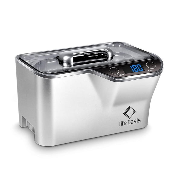 Limpiador ultrasónico LifeBasis Ultrasonic 600 ml con temporizador