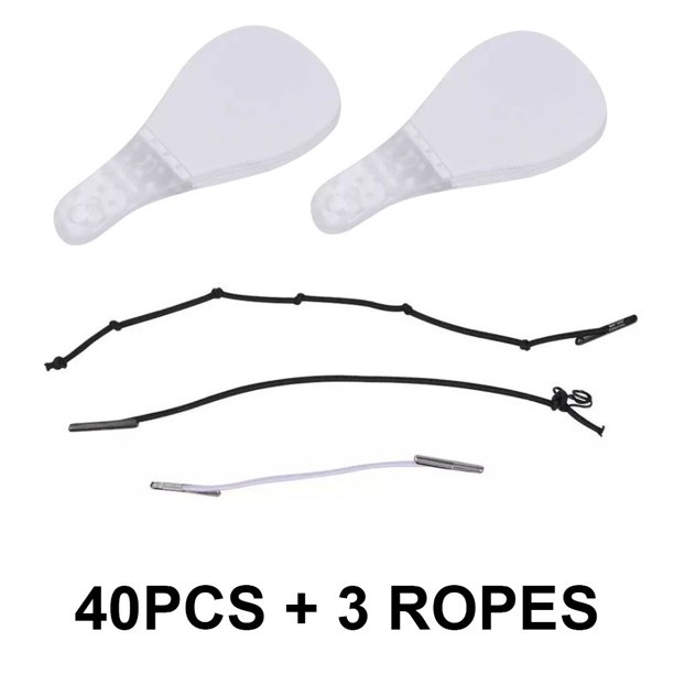 40 pegatinas invisibles instantáneas para el rostro, para cuello, ojos, papada, levantamiento de papada, cintas en forma de V, parches adhesivos para maquillaje y lifting facial.