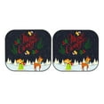 thumbnail image 7 of Gaeub Merry Christmas Elk Foldable Auto Sun Blocker Visor, Sunshade for Car Front Window, Keeps Your Vehicle Cool - Small, 7 of 7