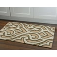 thumbnail image 4 of Linon Home Decor Trio Area Rug Collection, Ivory and Blue, 1.83' x 2.83', 4 of 4