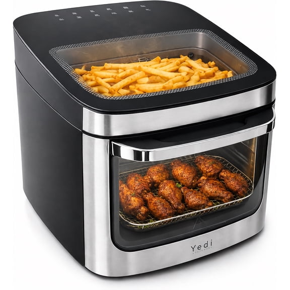 Yedi PureView Air Fryer with Dual Viewing Windows