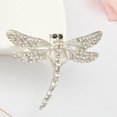 thumbnail image 4 of Broches para Mujeres Moda Dragonfly Pines Glitter Broche Aleación Para Mujeres Accesorios Vestido de noche Decoraciones de solapa Regalo de vacaciones Blanco Guardurnaity AP004626-01, 4 of 7