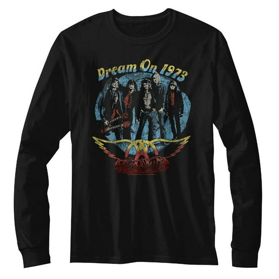 Aerosmith Dream On Black Long Sleeve T-Shirt