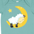 thumbnail image 4 of Inktastic Cute Sheep, Sleeping Sheep, Moon, Stars, Sleepy Boys or Girls Baby Bodysuit, 4 of 5