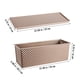 thumbnail image 5 of Molde para pan antiadherente, rectangular, para hornear pan, caja para tostadas, molde de metal con tapa, molde para hornear en la cocina, 5 of 7