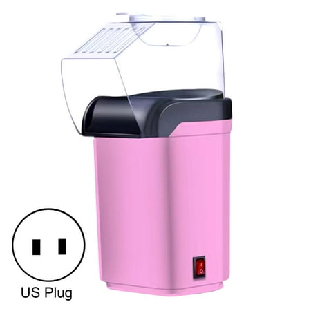 

KAOU Popcorn Maker Professional Healthy Plastic US/EU Plug Effective Mini Electric Corn Popper for Household