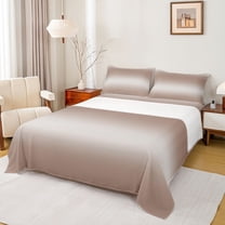 Homewish Watercolor Tie Dye 4 Pieces Queen Sheet Sets For Female Men Adults,Abstract Ombre Ultra Soft Flat Sheet,Gradient Vintage Aesthetic Queen Fitted Sheet,Luxury Bedroom Decor