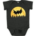 thumbnail image 3 of Inktastic Halloween Bat with Moon Boys or Girls Baby Bodysuit, 3 of 5