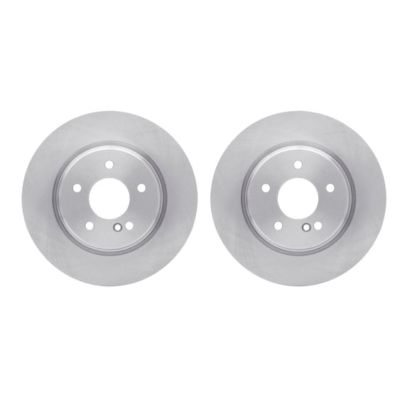 Dynamic Friction Company Rear Brake Rotors 6002-63036