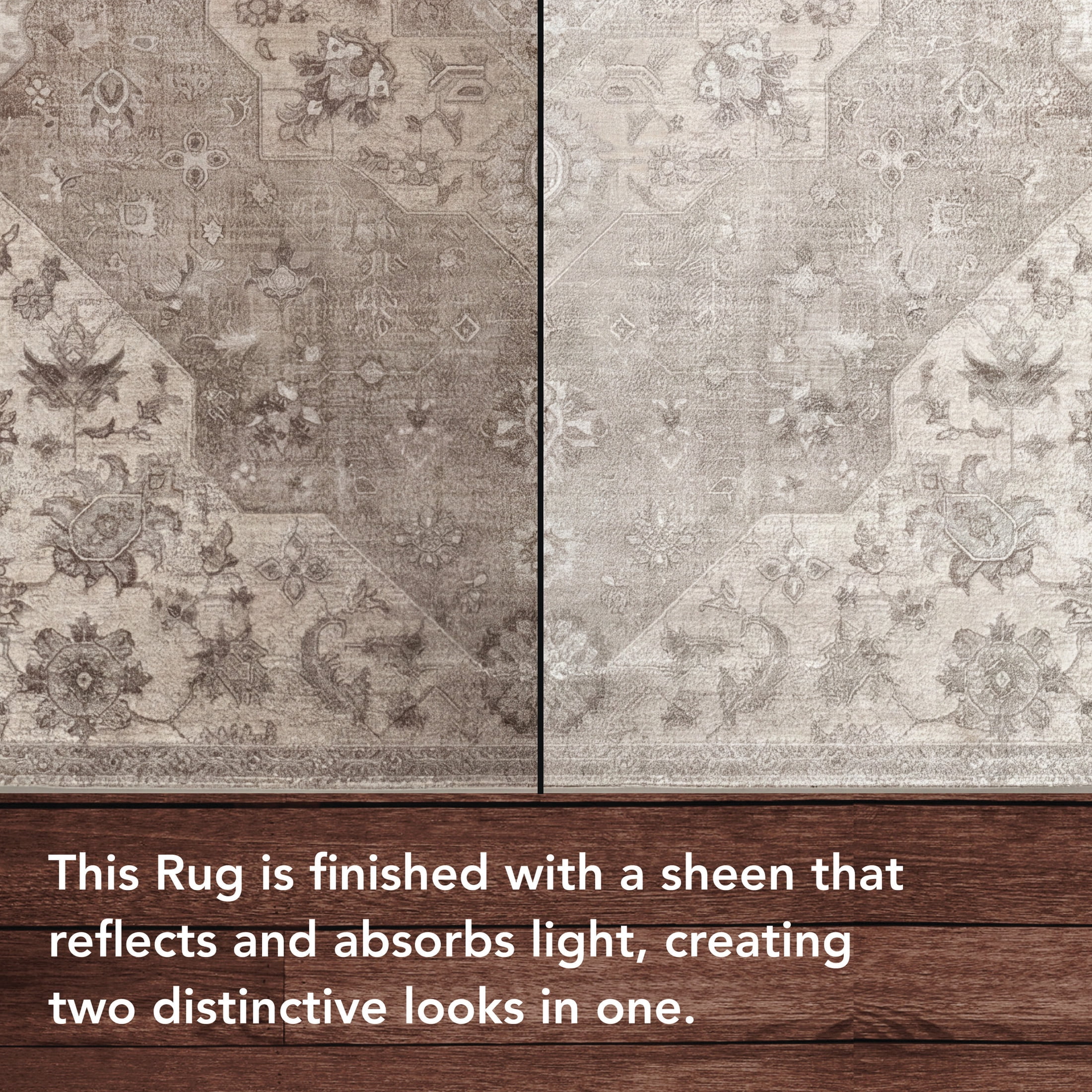 CHI Monroe Cream/Beige 6'6" x 9'6" Area Rug