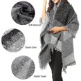 thumbnail image 5 of Bufanda larga para mujer, manta de 250cm x 70cm, bufanda de tela, bufanda, bufanda de invierno, 5 of 5