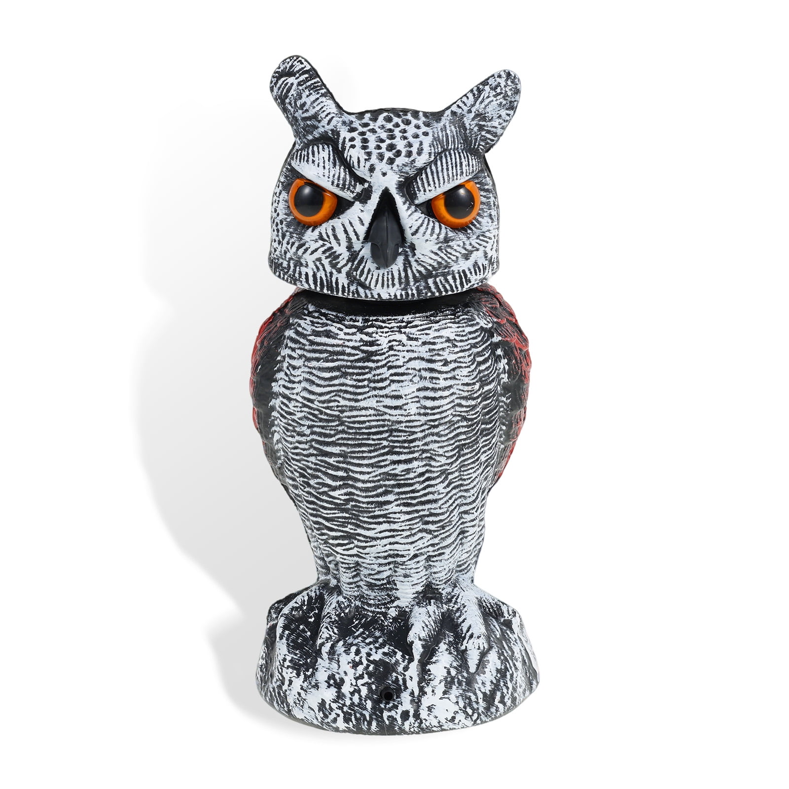 Bird-X Prowler Owl Realistic Owl Decoy Scarecrow Flapping Wings