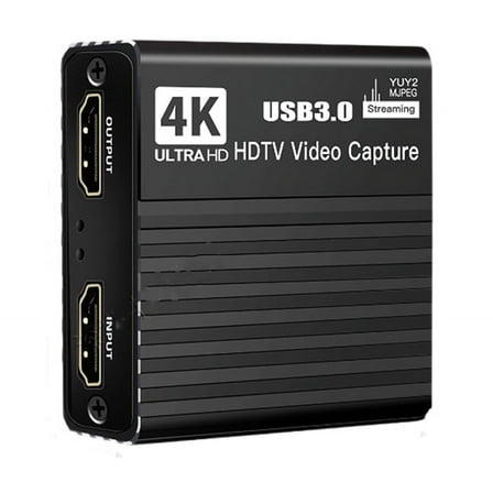 Recording Box 4k 1080p 60FPS HD Video Capture Card HDTV Camera Compatible USB 3.0PC Live Streaming Grabber Recorder
