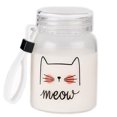 thumbnail image 1 of Bangcool Glass Water Cup Cartoon Coffee Mug Tea Cup Tea Mug with Lid & Short Strap, 1 of 10