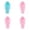 Blue 1 Pack & Pink 3 Packs, variant on 2024 NEW Ice Holder Ice Scoop Ice Plastic Ice Holder Mini Ice Ice Snow Rack Reusable Food Grade Ice Plastic