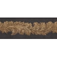 thumbnail image 2 of Beige Vigne Bleu Marine Damas Large Papier Peint Bordure Retro Design, Rouleau 15' x 9'', 2 of 3