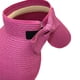 thumbnail image 3 of Qarigey Sombrero de paja ligero para mujer para protección solar: sombreado y elegante con gorra de sol de moda Playa de verano blanco M Type2 NO2, 3 of 6
