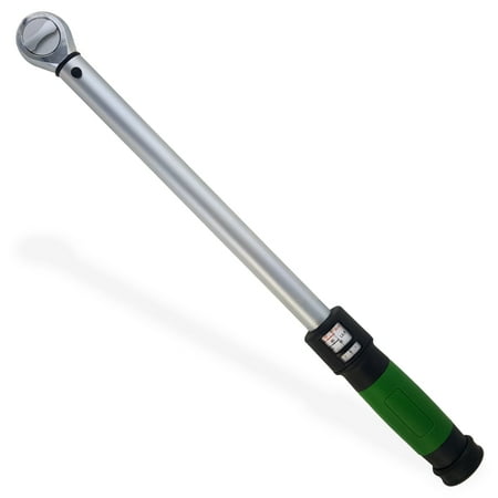 

eTORK Click-Style Torque Wrench (1/2-Inch Drive) (30-150 ft.-lb./40-200 N.m) Easy To Read Scale Ergonomic Grip Simple To Use and 45 Tooth Ratchet Head Durable Mechanic Tools for Automotive Repairs