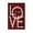 Red, variant on Hearth & Gear Valentine's Day Garden Flag Happy Valentine's Day Heart Decorated Garden Flag Car Window Banner Decal Canadian Flag 4x6 Nylon Holiday Banners for outside Garden Flag Holder Stand with
