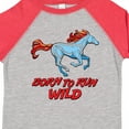 thumbnail image 4 of Inktastic Born to Run Wild Galloping Horse Boys or Girls Toddler T-Shirt, 4 of 5