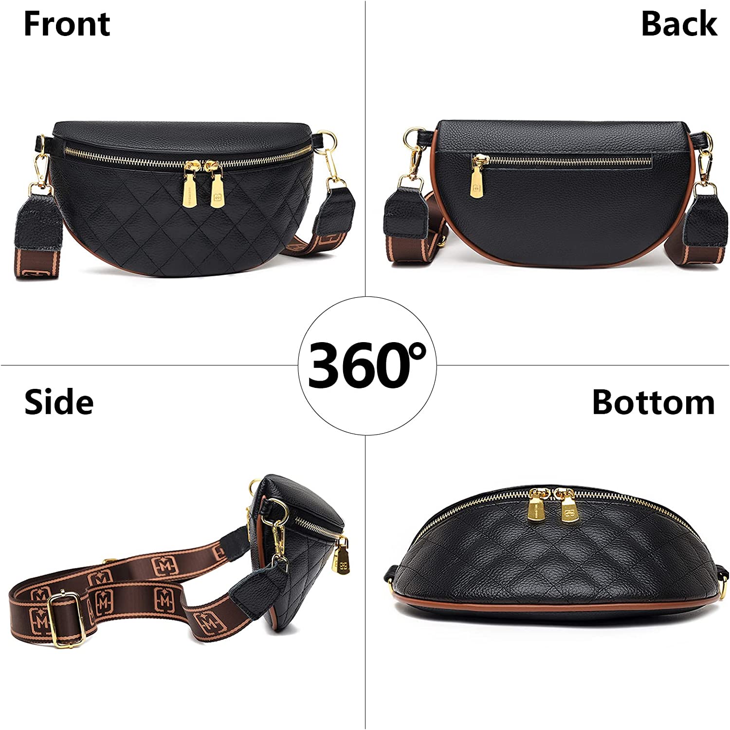 Fashion Stone Pattern PU Leather Chain Waist Bag Fashion Bag On A Belt  Leisure Fanny Pack Women Satchel Belly Band Belt From Just4urwear, $35.73