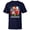 Navy, variant on Stars Wars Women of the Galaxy - Short Sleeve T-Shirt for Kids - Customized-Athletic Heather