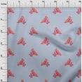 thumbnail image 2 of oneOone Cotton Cambric Fabric Bird Block Printed Fabric 1 Yard 56 Inch Wide, 2 of 4