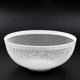 thumbnail image 1 of Cesta de frutas de malla metálica Laklulu JHY DESIGN de 10,5 pulgadas de diámetro, cuenco grande para dulces, cuenco decorativo redondo grande de color negro para encimera de cocina y hogar (negro), 1 of 5