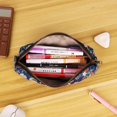 thumbnail image 5 of Vintage Pencil Case Embroidery Pen Pouch Zipper Pencil Bag Women Cosmetic Makeup Bag Coin Purse for Office Organizer Storage Bag, 5 of 7