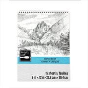 Everyday Drawing Set with Case by Artist's Loft - Includes Watercolor Pencils - Oil Pastels - Graphite Sticks - and Erasers - 1 Set