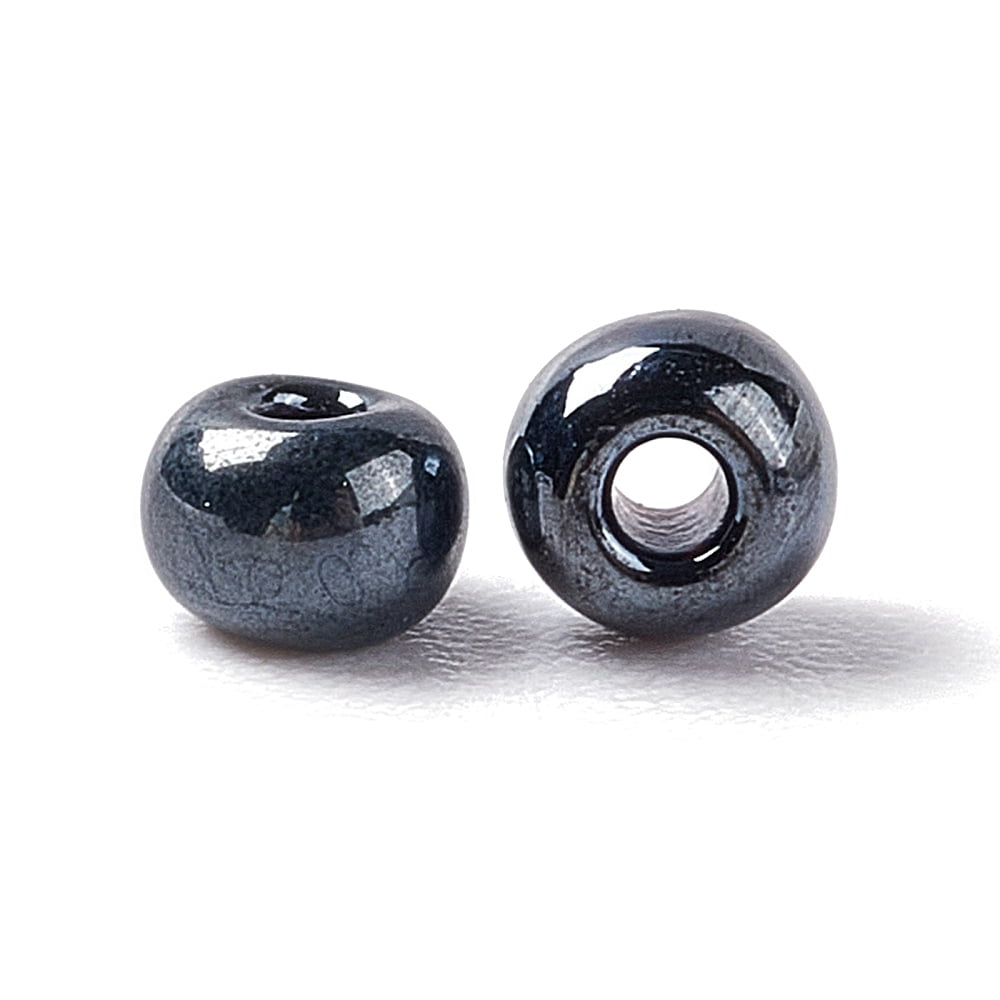 Glass Seed Beads Opaque Colors Lustered Round Mixed Color 2mm Hole: 1mm about 30000pcs/pound