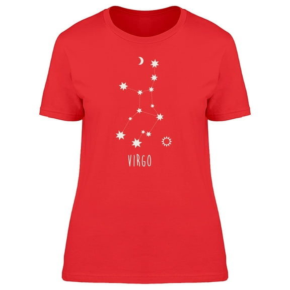 White Stars Virgo Tee Women's -Image by Shutterstock