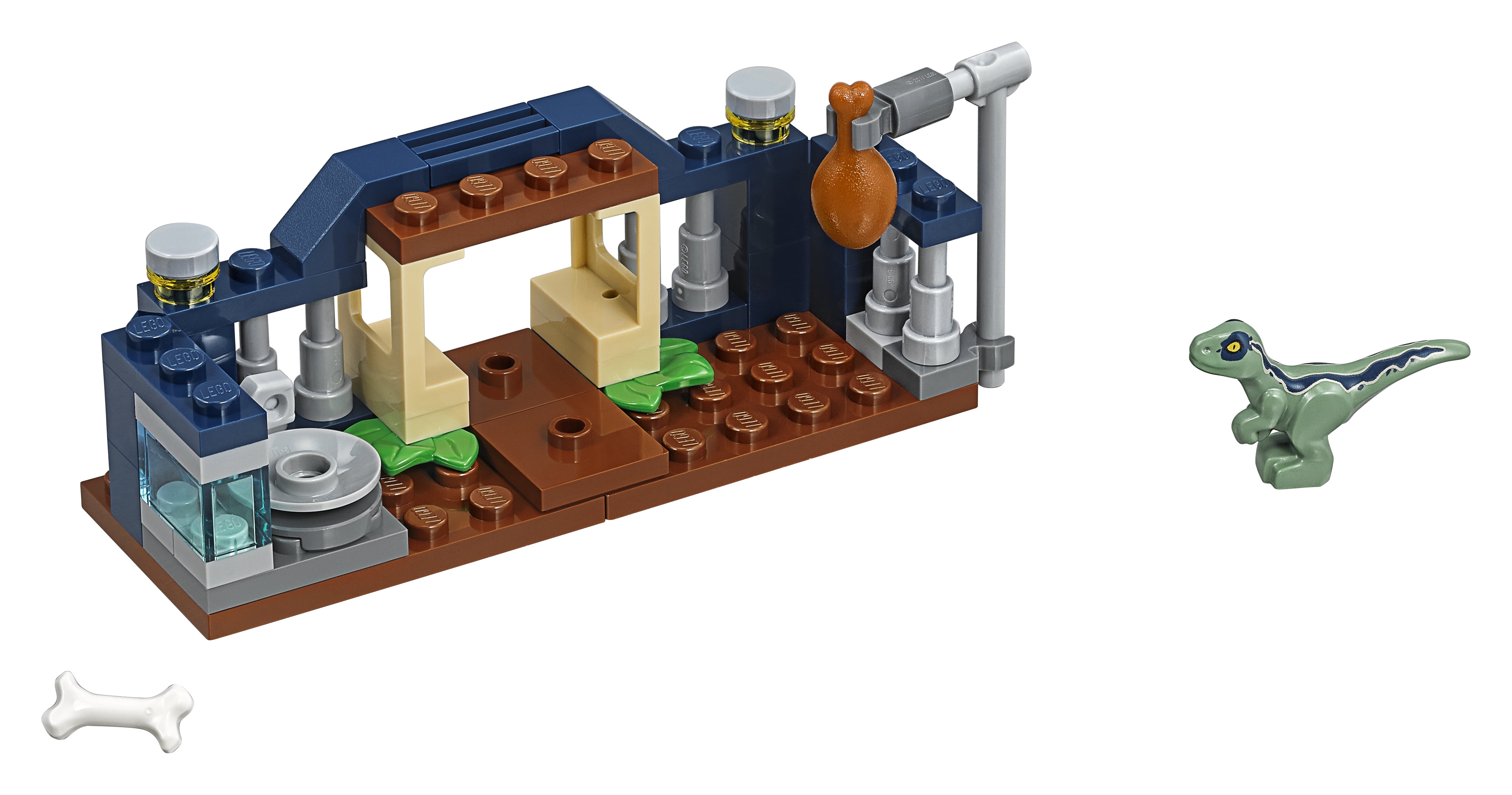 blue the velociraptor lego