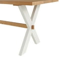 thumbnail image 6 of Alaterre Furniture Chelsea 72 in. Dining Table, Natural, 6 of 9