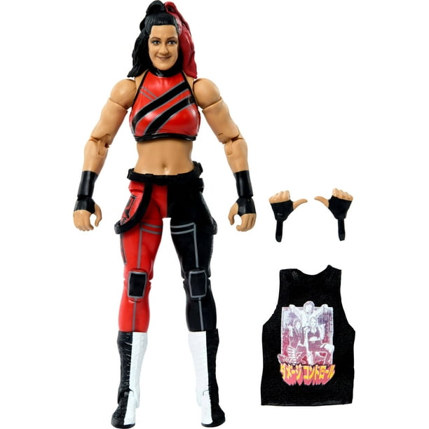 Figura de acción Mattel WWE Elite Bayley de 6 pulgadas con acceso.