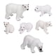 thumbnail image 4 of Figuras De Animales Del Océano, 6 Piezas De Decoración, Entrenamiento De Imaginación Realista, Modelos De Oso Blanco Para Navidad Para Niños Para Fiesta Para El Día De Acción, 4 of 7