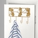 thumbnail image 5 of dos ganchos para llaves de sombrero de resistencia, colgadores de abrigos de montaje en pared para , , hogar Gloria Perchero, 5 of 9