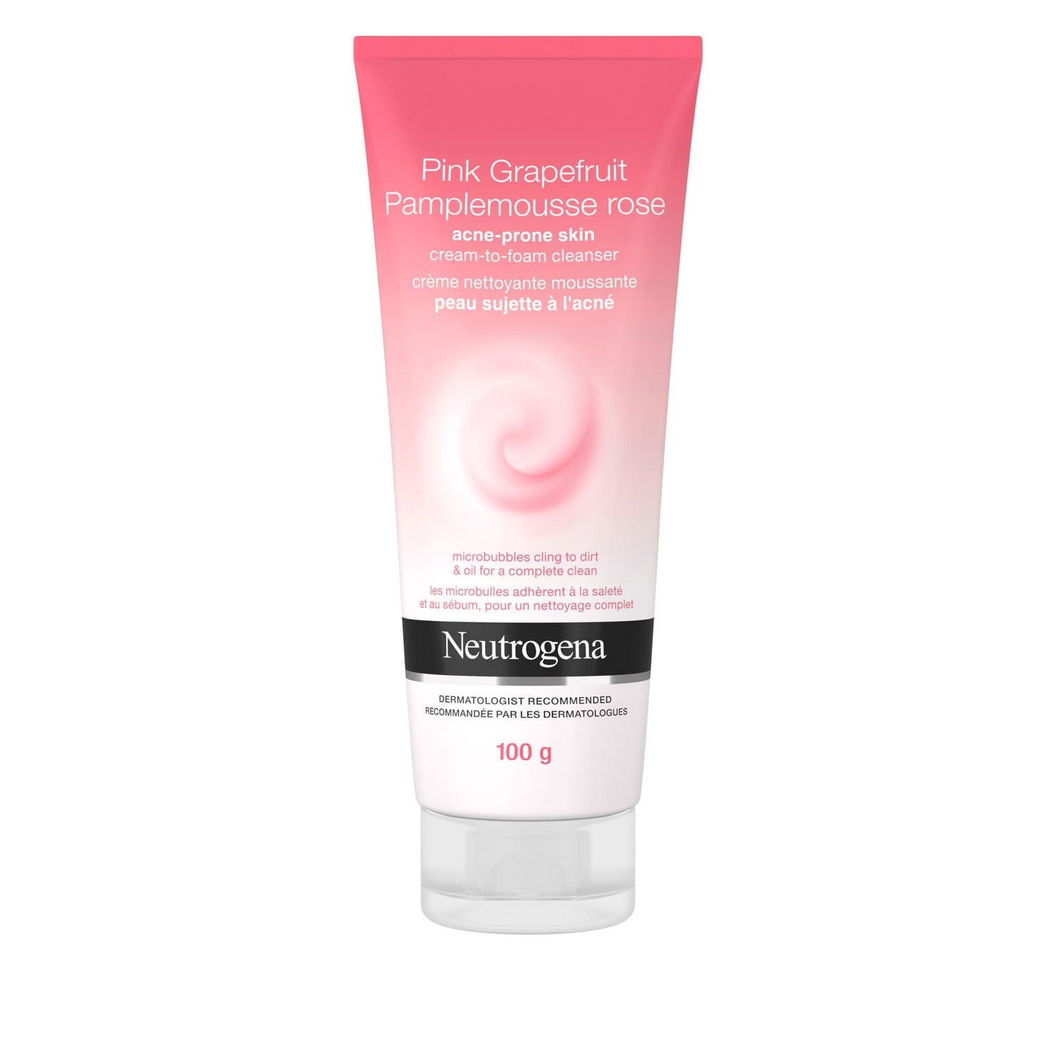 Neutrogena Pink Grapefruit Foaming Scrub 4.2 fl oz product package