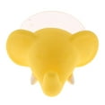 thumbnail image 1 of Adhesivo de pared con diseño de animales lindos, gancho para puerta, perchero, llavero y soporte adhesivo para bolsos (2020). Elefante amarillo, 1 of 8