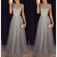 thumbnail image 1 of Femmes Mariage Cocktail Formelle Bal Soirée Longue Maxi Robe Robe De Bal, 1 of 5