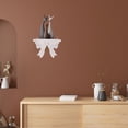 thumbnail image 3 of LOVEVER Nordic Floating Shelf Wall Floating Shelf Wooden Book Picture Frame Display Shelf, 3 of 8