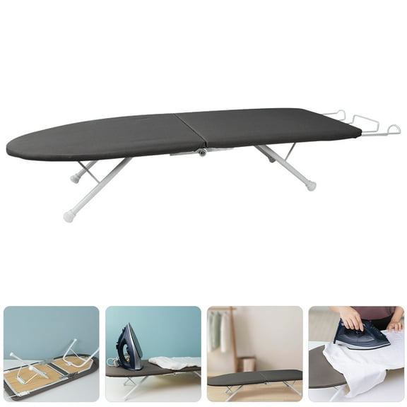 FONDOTIN Folding Ironing Board Tabletop Plastic Clothes Smoothing For Daily Use 1Set